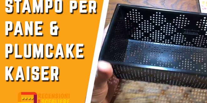 ORIGINAL KAISER Stampo Da Pane E Torte Antiaderente – Rettangolare, Capacità 2,4 Litri, In Alluminio