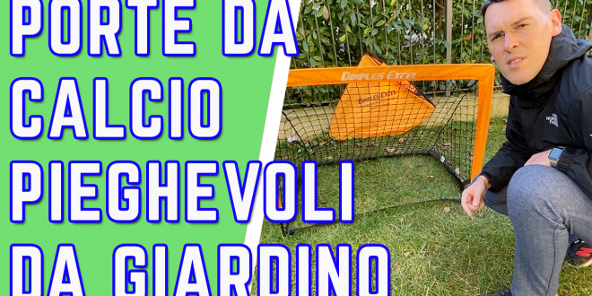 PORTA DA CALCIO PIEGHEVOLE (1 porta pieghevole, con rete in