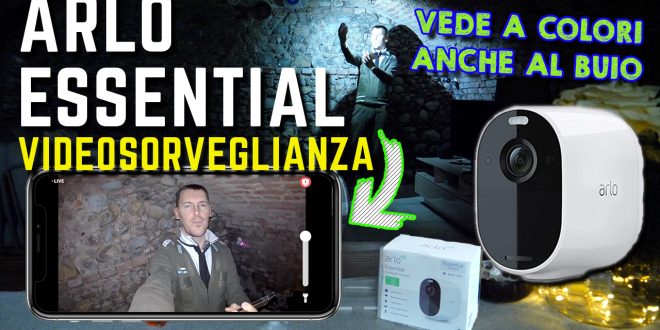 Arlo Ultra 2 Telecamera WiFi Esterno Senza Fili, Telecamera WiFi Interno, 4K UHD, Sirena Allarme Casa, Sensore Di Movimento, Stazione Base Necessaria (Venduta A Parte), 1 Telecamera Aggiuntiva, Bianca